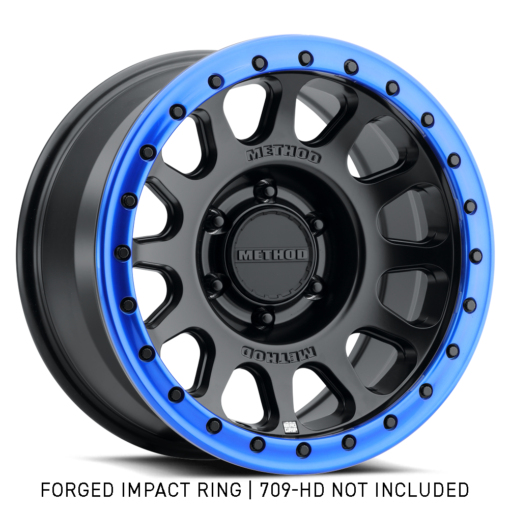 Method 709 Impact Ring - 18in Forged - Non-Beadlock - Blue