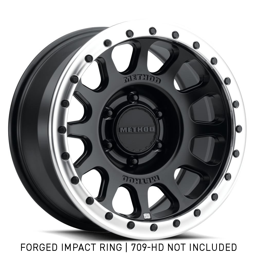 Method 709 Impact Ring - 18in Forged - Non-Beadlock - Machined Raw