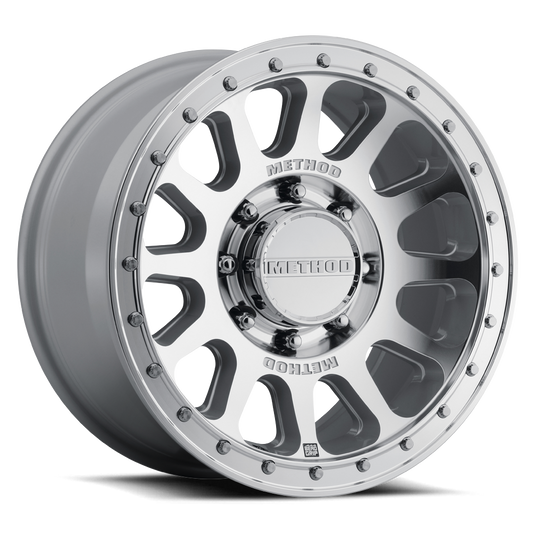 Method MR709 HD Bead Grip 18x 9in / ET12 / 8x170 BP / 125mm Bore - Machined Wheel