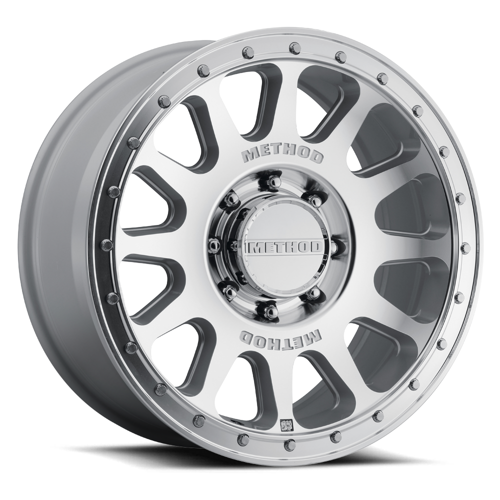 Method MR709 HD Bead Grip 20x 9in / ET12 / 8x170 BP / 125mm Bore - Machined Wheel
