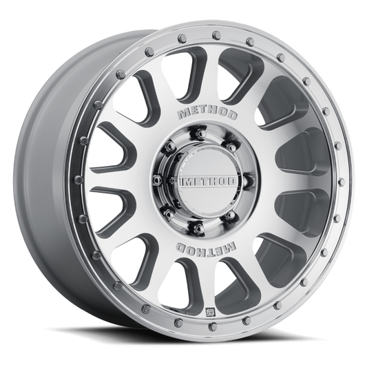 Method MR709 HD Bead Grip 20x 9in / ET12 / 8x170 BP / 125mm Bore - Machined Wheel