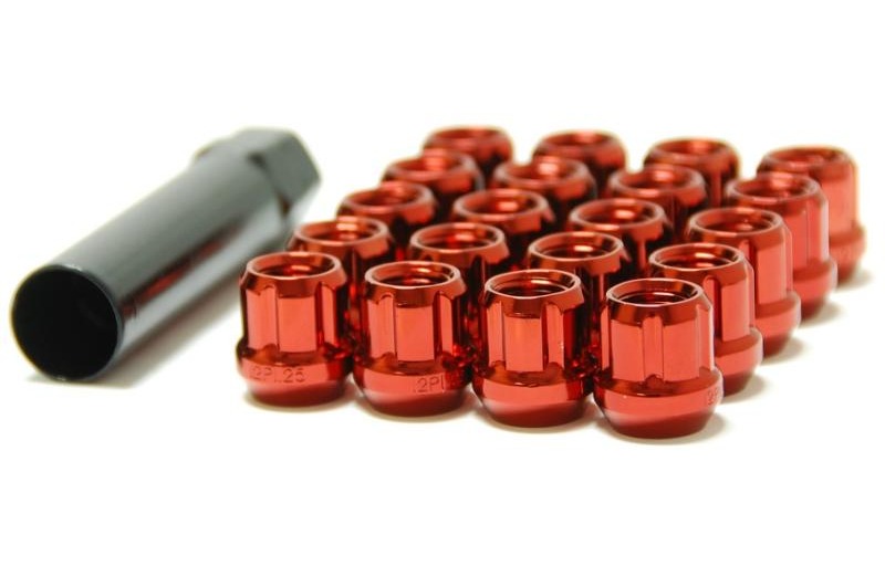 Wheel Mate 31886R Muteki Open End Lug Nuts Red M12x1.50