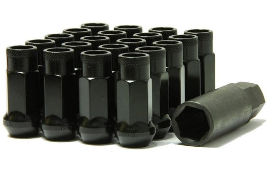 Wheel Mate 32905B Muteki SR48 Open End Lug Nuts Black M12x1.25 48mm