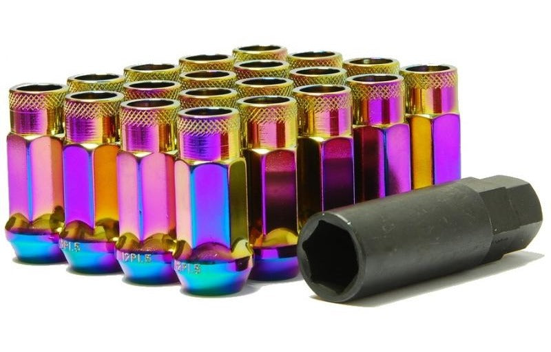 Wheel Mate 32905N Muteki SR48 Open End Lug Nuts Neon M12x1.25 48mm