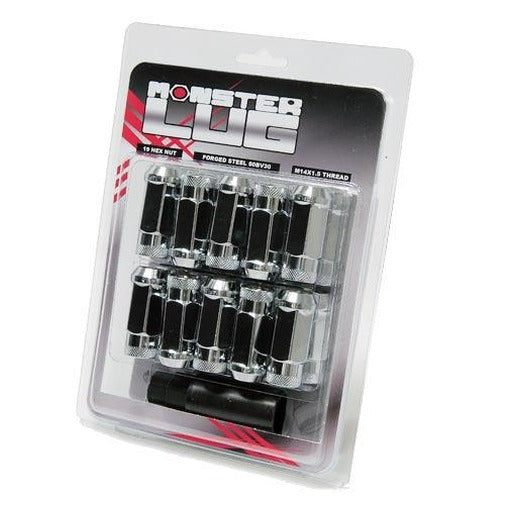 Wheel Mate 33006C Monster Open End Lug Nuts Chrome M14x1.50 - Set of 20