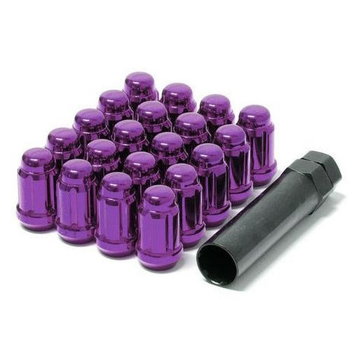 Wheel Mate 41885L Muteki Closed End Lug Nuts Purple M12x1.25