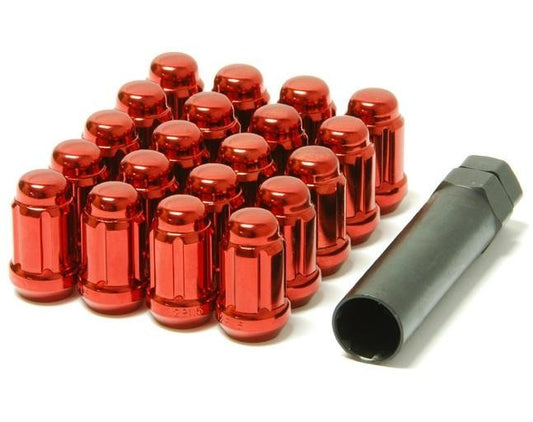 Wheel Mate 41885R Muteki Closed End Lug Nuts Red M12x1.25