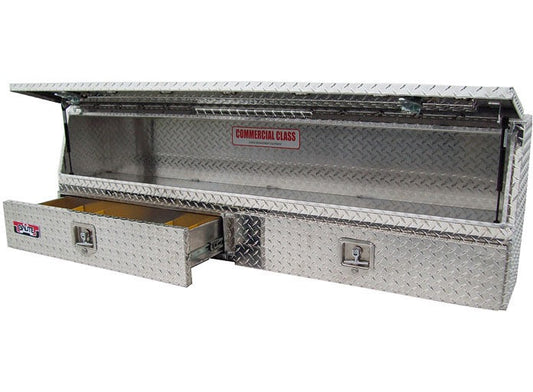 Westin 80-TBS200-72-BD Brute Contractor TopSider 72in with Drawers & Doors Aluminum