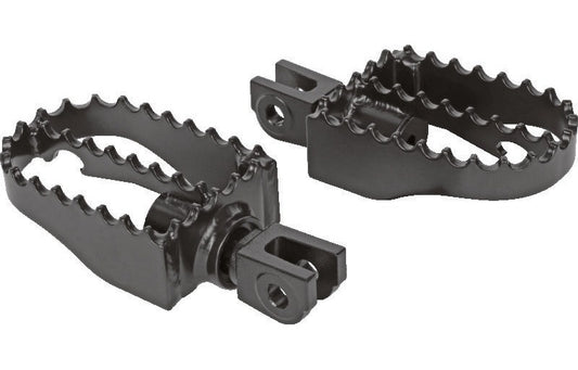 Burly Brand B13-1200B MX Pegs Rider Black for 2021-2026 Honda Rebel 1100