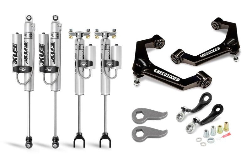 Cognito Motorsports 110-P0929 3-Inch Premier Leveling Kit with Fox PSRR 2.0 Shocks for 2020-2024 Chevrolet Silverado / GMC Sierra 2500 HD / 3500 HD