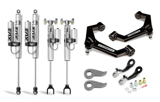Cognito Motorsports 110-P0929 3-Inch Premier Leveling Kit with Fox PSRR 2.0 Shocks for 2020-2025 Chevrolet Silverado / GMC Sierra 2500 HD / 3500 HD