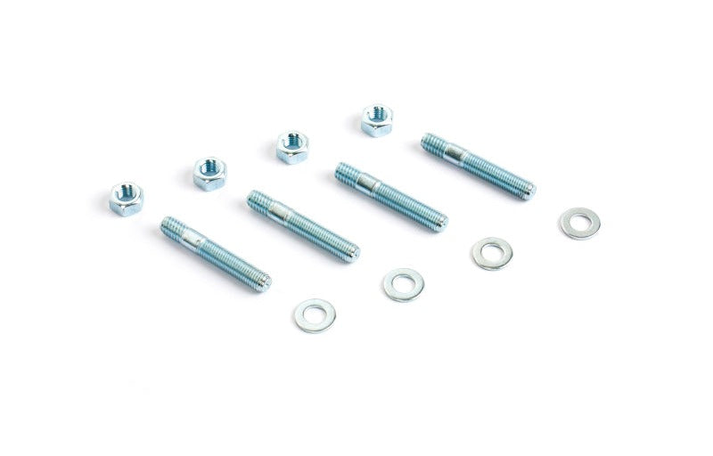 Cometic Gasket CF1001 Carburetor Studs 2 in Zinc Plated, Set of 4 With Washers and Nuts