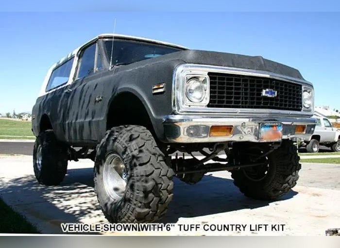 Tuff Country 14611K 4in Lift Kit Heavy Duty No Shocks for 1969-1972 Chevrolet Blazer 4WD