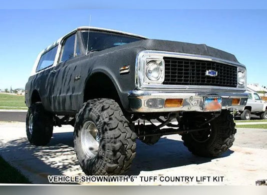 Tuff Country 14612K 4in Lift Kit (52in Rear Springs) No Shocks for 1969-1972 Chevrolet Blazer 4WD