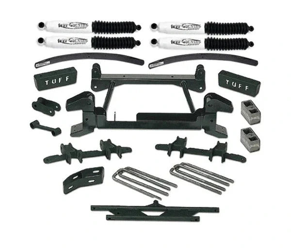 Tuff Country 16854 6in Lift Kit No Shocks for 1992-1998 GM Suburban 2500 8-Lug