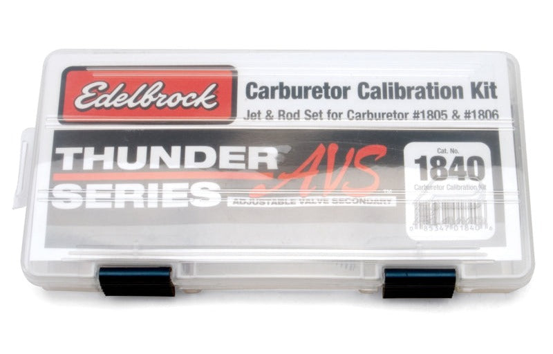 Edelbrock 1840 Calibration Kit for 1805/1806