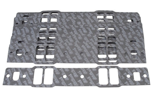 Edelbrock 72068 Gasket Kit Intake Manifold SBC Vortec Cylinder Head 060 in Thick Package of 10