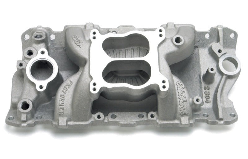 Edelbrock 2604 Intake Manifold Performer Air-Gap Small Block Chevrolet 1987-1995 Standard
