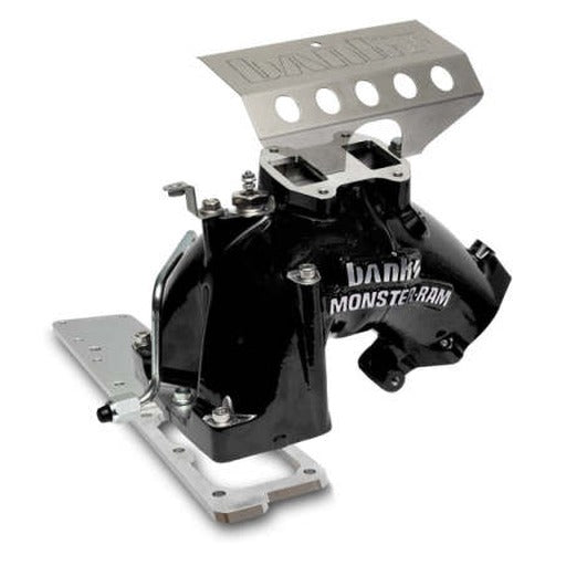 Banks Power Monster-Ram® Intake System W/Fuel Line - 2007.5-12 Dodge/RAM 2500/3500 6.7L Cummins, Black, w/Heater System Upgrade