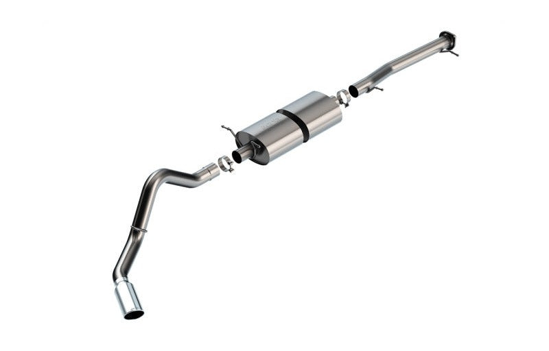 Borla 140833 2020-2022 Chevrolet/GMC Silverado/Sierra 6.6L T-304 SS Cat-Back S-Type Exhaust - Brushed - #140833