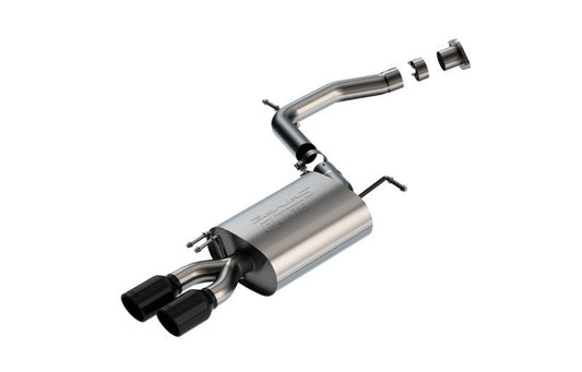 Borla 11980BC 20-22 Hyundai Palisade/2023 Kia Telluride 3.8L V6 S-Type Axle-Back Exhaust w/ Black Chrome Tip - #11980BC