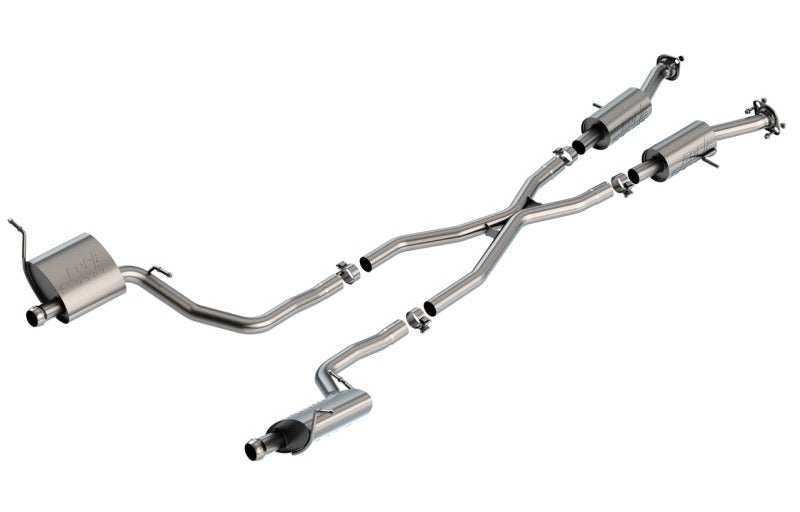 Borla 140836 2014-2021 Jeep Grand Cherokee High Altitude/Summit 3.6L V6 2/4WD 2.25in S-Type Cat-back - #140836
