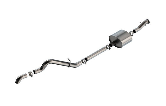 Borla 140902 21-26 Ford Bronco 2.7L 2DR/4DR T-304 Stainless Steel Cat-Back S-Type Exhaust - Brushed - #140902