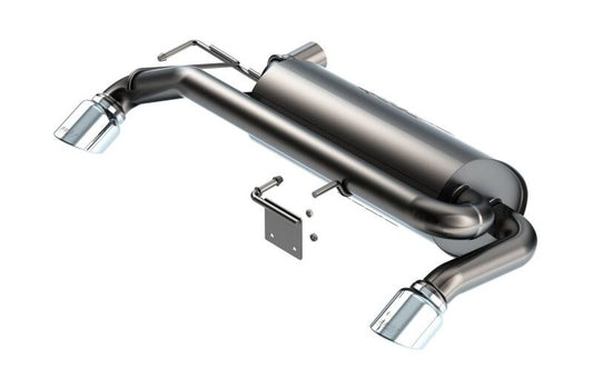 Borla 11977 21-26 Ford Bronco 2.7L V6 4WD S-Type Axle Back Exhaust w/ Bright Chrome Tips - #11977