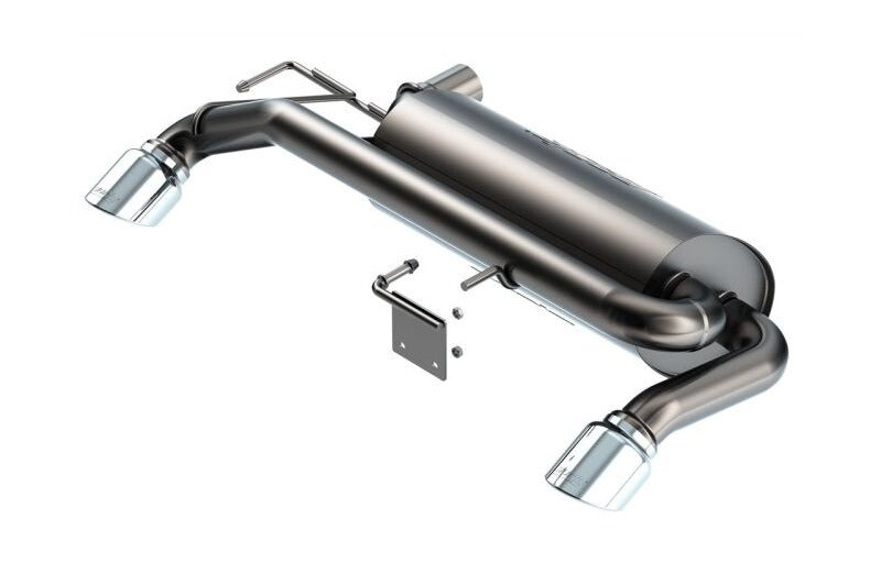 Borla 11978 21-26 Ford Bronco 2.7L V6 4WD ATAK Axle Back Exhaust with Bright Chrome Tips - #11978