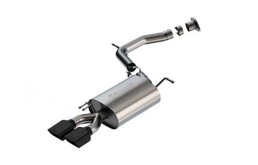Borla 11979BC 2023 Hyundai Palisade/20-22 Kia Telluride 3.8L V6 S-Type Axle-Back Exhaust w/ Black Chrome Tip - #11979BC