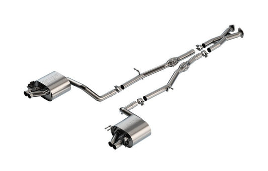 Borla 141011 Genesis G70 S-Type Cat Back Exhaust - No Tips - #141011