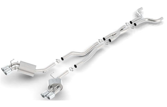 Borla 140495 12-15 Chevrolet Camaro ZL1 Coupe 6.2L 8cyl AT/MT 6spd RWD Aggressive ATAK Catback Exhaust - #140495