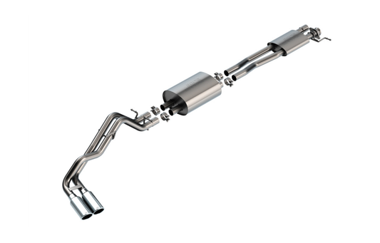 Borla 140971 24-26 Ford Ranger XLT Side Exit S-type Exhaust w/ Chrome Tips - #140971