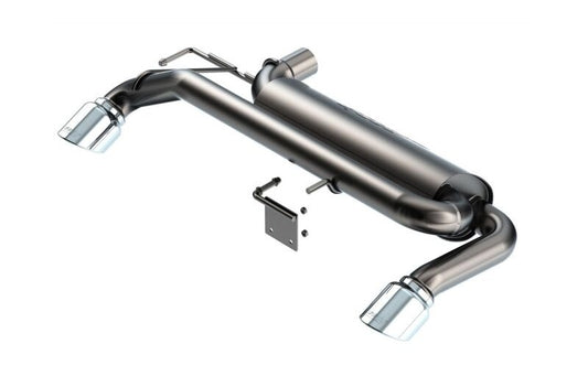 Borla 11974 21-26 Ford Bronco 2.3L 4WD S-Type Axle Back Exhaust w/ Bright Chrome Tips - #11974