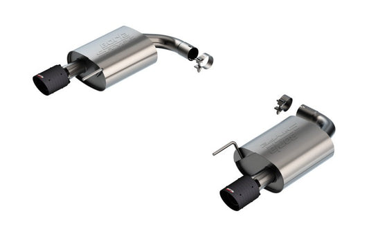 Borla 11983CFBA 2024-2026 Ford Mustang GT 5.0L V8 w/o Active Exhaust S-Type Axle-Back Exhaust System - Carbon Fiber - #11983CFBA