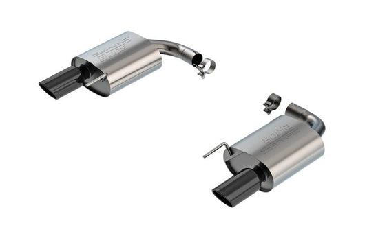 Borla 11986BC 2024-2026 Ford Mustang Eco Boost 2.3L S-Type Axle Back Exhaust w/ Black Chrome Tips - #11986BC