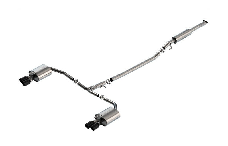 Borla 140905BC 2021-2023 Hyundai Sonata N Line 2.5L i4 AT FWD 4DR 2.00in 2.75in S-Type Exhaust - Black Chrome - #140905BC