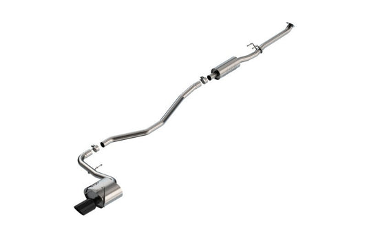 Borla 140941BC 22-26 Honda Civic Sport 2.25in S-Type Cat Back 4in Tip - Black Chrome - #140941BC
