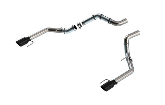 Borla 60727BC 21-23 Ford Raptor 3in Tail Pipe Kit 4.5in Tip - Black Chrome - #60727BC