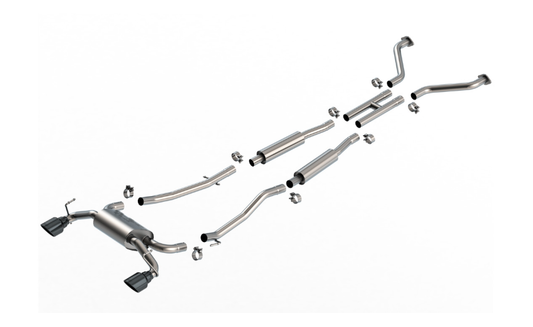 Borla 140958BC 03-08 Nisan 350Z S Type Catback System - Black Chrome Tip - #140958BC