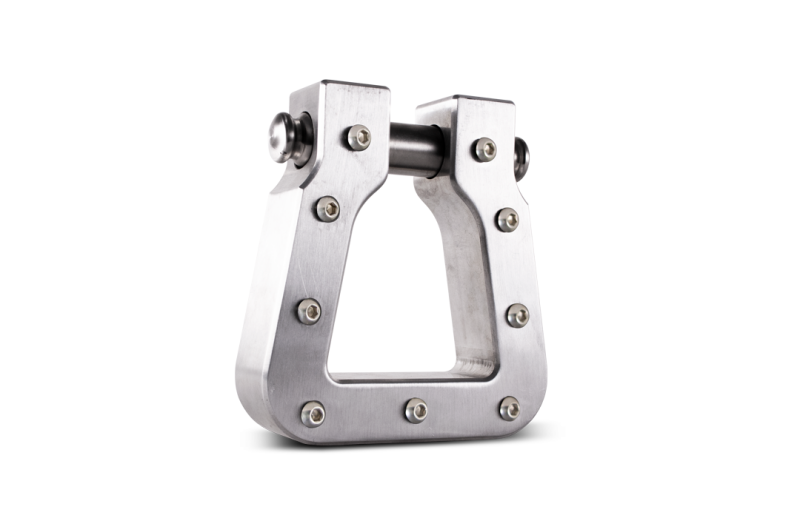 Body Armor (5141-M) Mega D-Ring Machined Silver Single - #5141-M