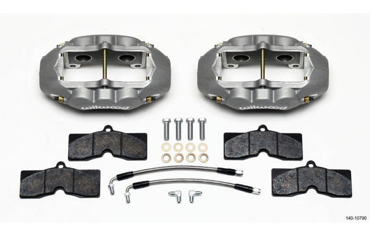 Wilwood D8-4 Rear Caliper Kit Clear Corvette C2 / C3 65-82 - #140-10790