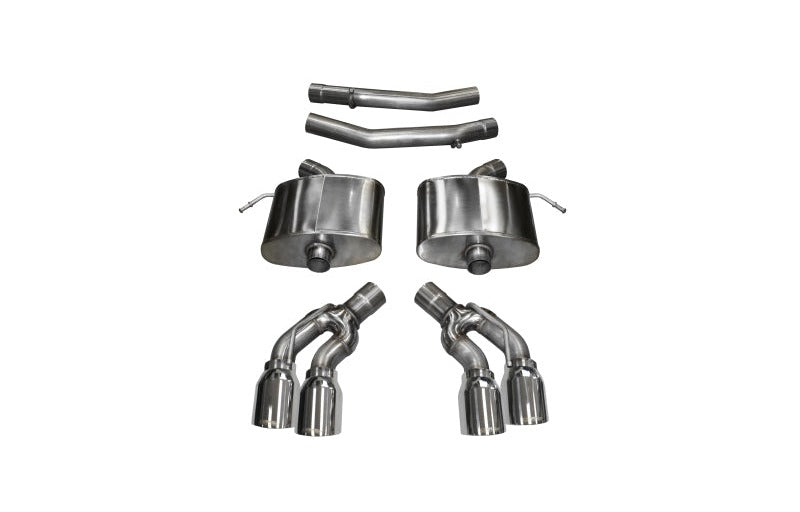 Corsa 2016-2019 Cadillac CTS V 6.2L V8 2.75in Polished Xtreme Axle-Back Exhaust