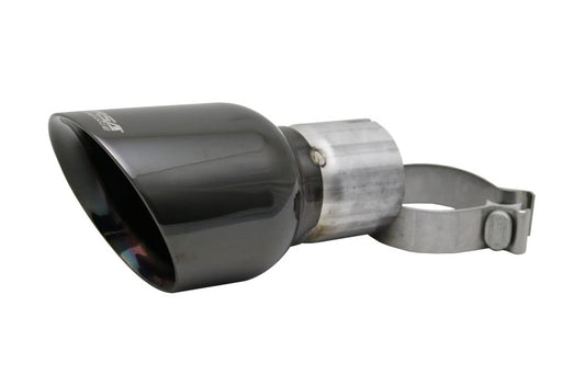 Corsa 2009-2019 Single Universal 3.0in Inlet / 4.5in Outlet Black PVD Pro-Series Tip Kit