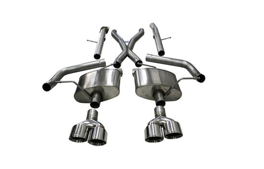 Corsa 18-21 Jeep Grand Cherokee TrackHawk 6.2L Xtreme Cat-Back Dual Rear Exit w/4.5in Polished Tips