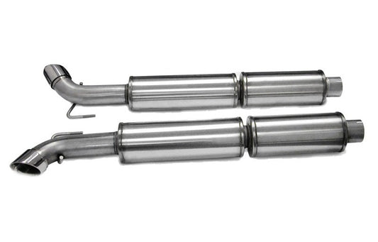 Corsa 2003-06 Dodge Viper 8.3L Polished Sport Cat-Back Exhaust (2.5in Inlet for Use w/ Stock Conv.)