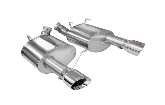 Corsa 2011-2014 Ford Mustang GT/Boss 302 5.0L V8 Polished Xtreme Axle-Back Exhaust