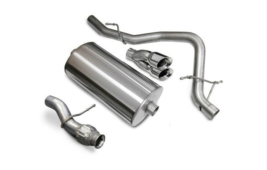 Corsa 2009-2014 Chevrolet Tahoe 5.3L V8 Polished Sport Cat-Back Exhaust