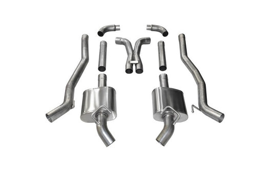 Corsa 2010-2013 Chevrolet Camaro SS 6.2L V8 Manual Xtreme 3in Cat-Back (No Tips Uses Factory Bezels)