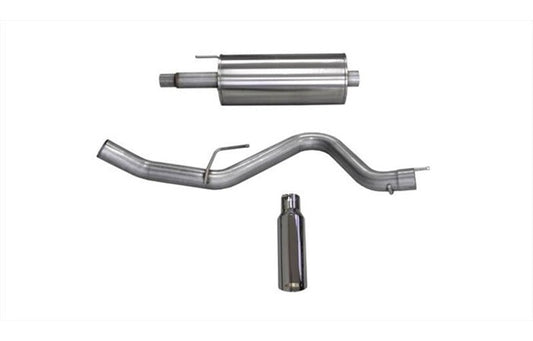 Corsa 2015-2020 Ford F-150 5.0L V8 Cat-Back Single Side Exit w/ 4.0in Polished Tip